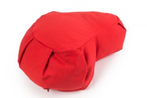 Grikių lukštų pagalvė meditacijai (pufas) "Pusmėnulis"_Buckwheat hulls pillow
